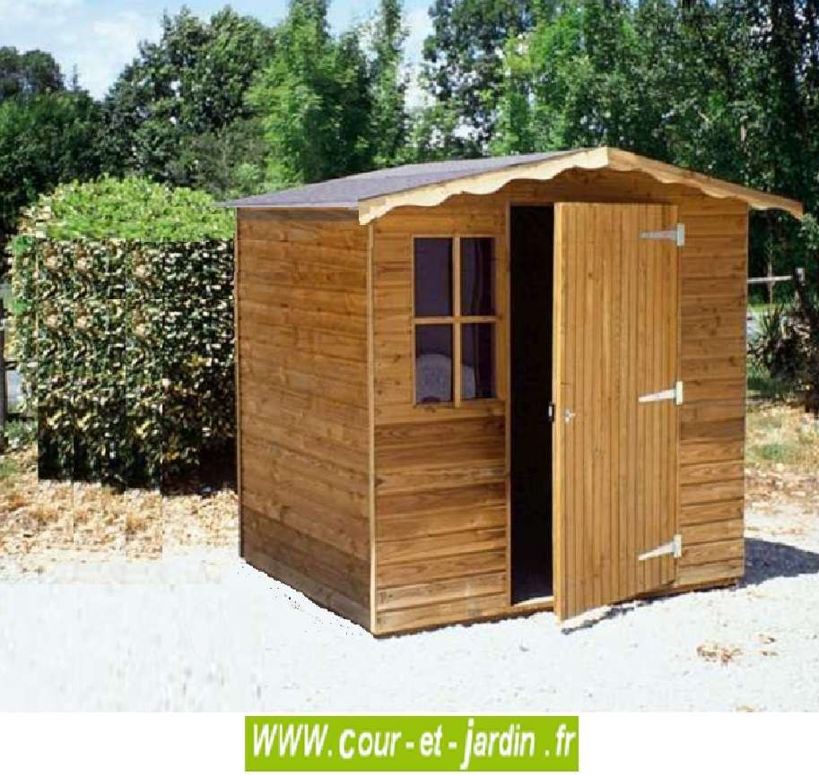 Abri De Jardin Europe 3M² - Abris Et Rangements- Cour Et Jardin encequiconcerne Abri De Jardin Adossable 3M2