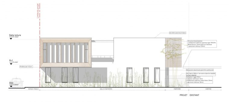 Acrotère serapportantà Couvertines Alu 10/10E Pour Acrotres De Toit Terrasse