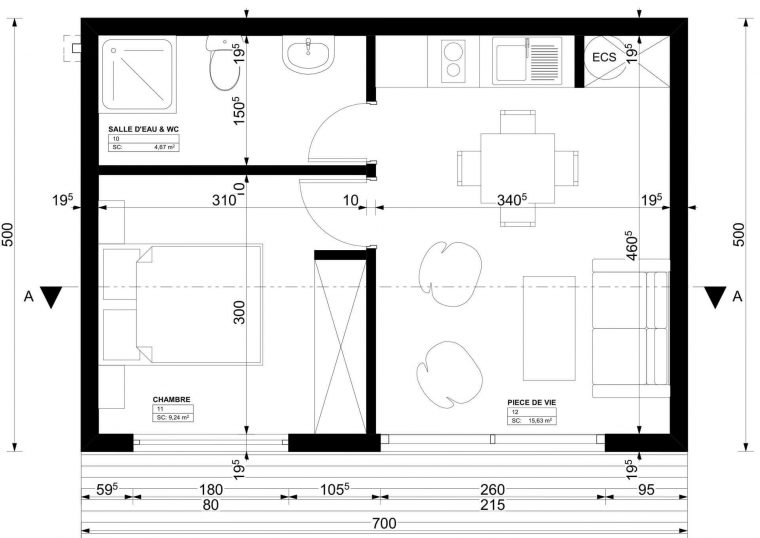 Afbeeldingsresultaat Voor Plan Studio 35M2 | Plan ... à Plan Studio 35M2 Afbeeldingsresultaat Voor Plan Studio 35M2 | Plan ... à Plan Studio 35M2