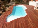 Aménagement De Terrasse De Piscine En Bois Exotique Padouk ... encequiconcerne Bois Pour Terrasse Exterieur Exotique Pour Piscine