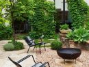 Aménagement Jardin Paysager Moderne Avec Coin De Détente En ... concernant Aménagement Jardin Moderne