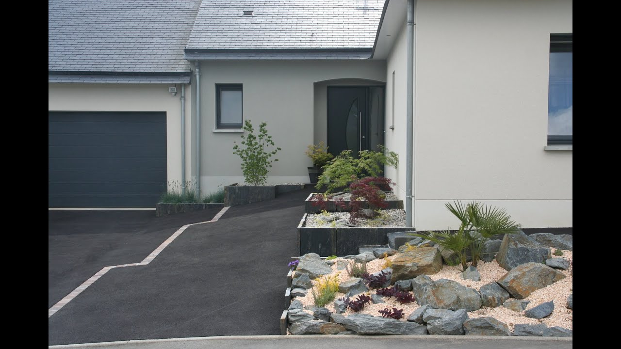 Aménagement Zen Autour D'une Maison à Amenagement Devant Maison