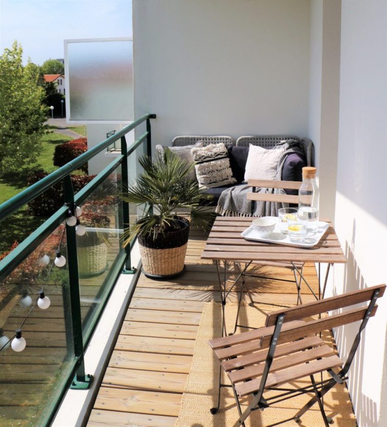 Aménager Un Petit Balcon - Décoratrice D'intérieur Home By ... concernant Deco De Petits Balcon