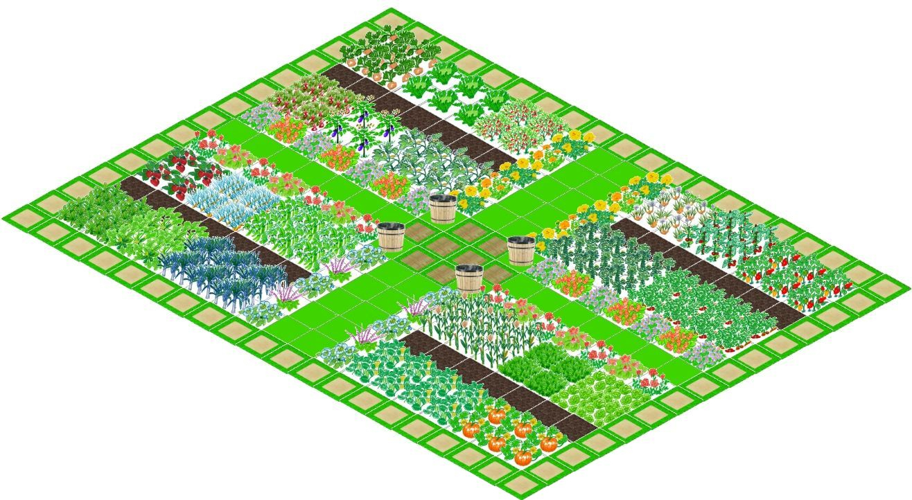 Application Gratuite De Dessin Du Plan De Votre Jardin Potager. destiné Logiciel Plan De Jardin