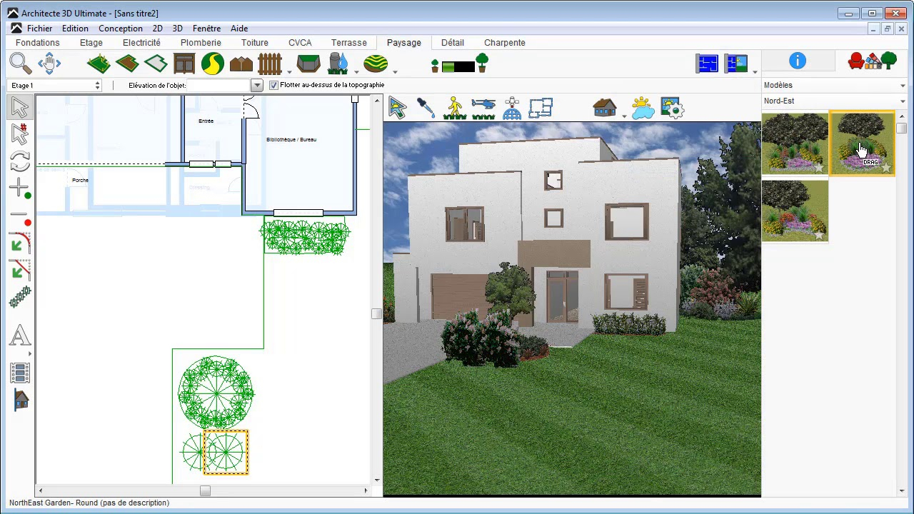 Architecte 3D - Aménager Votre Jardin intérieur Jardin 3D Logiciel Gratuit