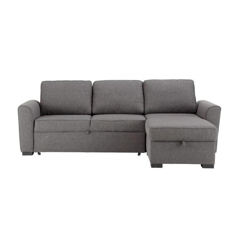 Ausziehbares Ecksofa 3-/4-Sitzer Aus Stoff, Grau | Maisons ... pour Sofa Pas Cher Montreal Ausziehbares Ecksofa 3-/4-Sitzer Aus Stoff, Grau | Maisons ... pour Sofa Pas Cher Montreal