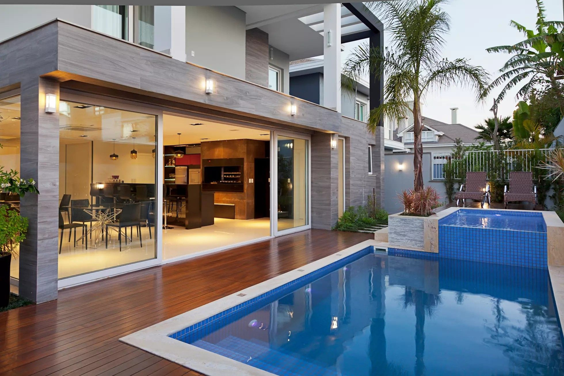Avec Peu De Terrasse ,piscine Possible | Architecture House ... intérieur Idees Pool House Piscine