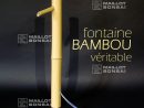Bambous Bec Verseur De Bassin Tsukubai De Maillot-Erable ... concernant Fabriquer Un Tsukubai