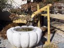 Bambous Fontaine Shishi Odoshi 2 Pieces De Maillot-Bonsaï ... concernant Fabriquer Un Tsukubai