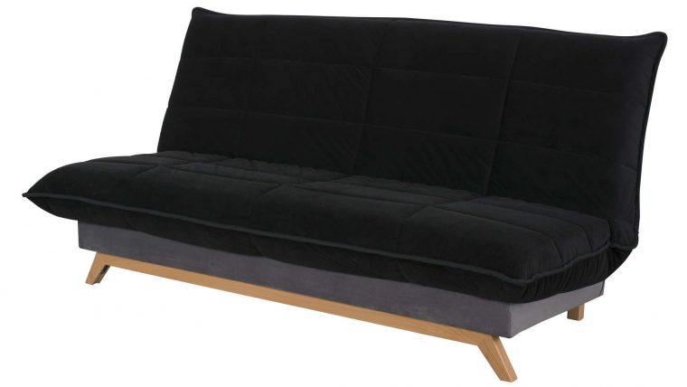 Banquette-Lit Clic-Clac Dunlopillo Toundra Coloris Noir ... pour Banquette Clic Clac Dunlopillo Toundra Banquette-Lit Clic-Clac Dunlopillo Toundra Coloris Noir ... pour Banquette Clic Clac Dunlopillo Toundra