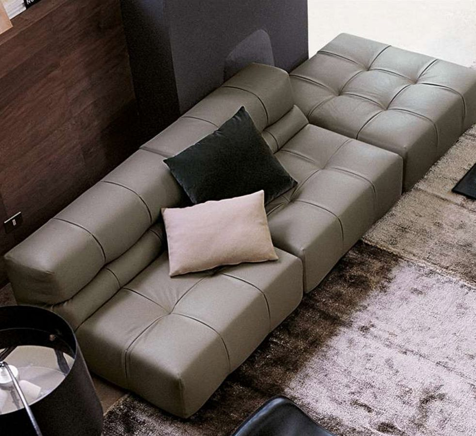 B&amp;b Italia Tufty-Time Canapé Collection | Mohd Shop concernant Canap Chesterfield En Cuir En Vente En Argent Canadien