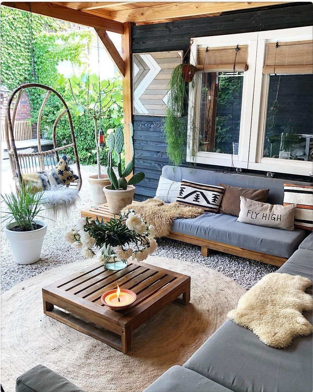 Bohemian Styled Backyard Decor Ideas (Avec Images) | Deco ... encequiconcerne Décoration Extérieur Terrasse