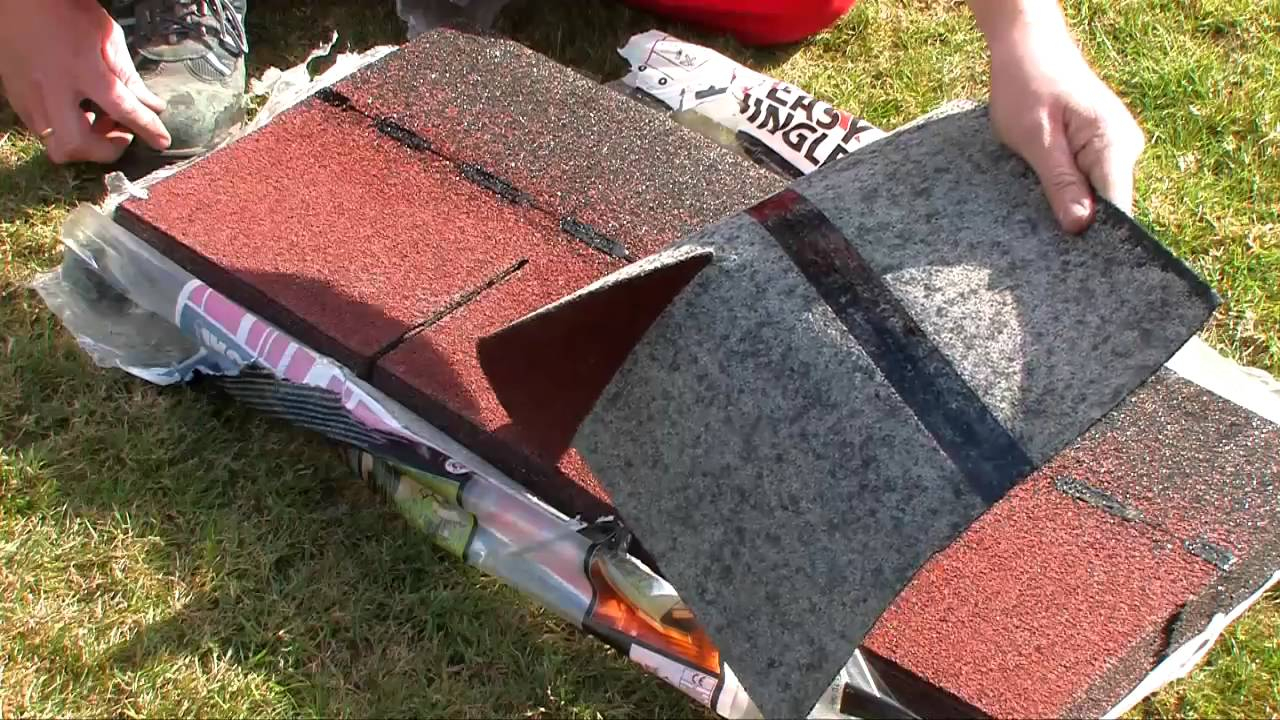 Bricolage: Comment Poser L'easy Shingles (Bardeaux) Sur Votre Toit (Abri De  Jardin) ? à Colle Shingle Brico Dépôt