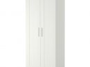 Brimnes Armoire 2 Portes - Blanc 78X190 Cm intérieur Armoire Pour Jardin Ikea