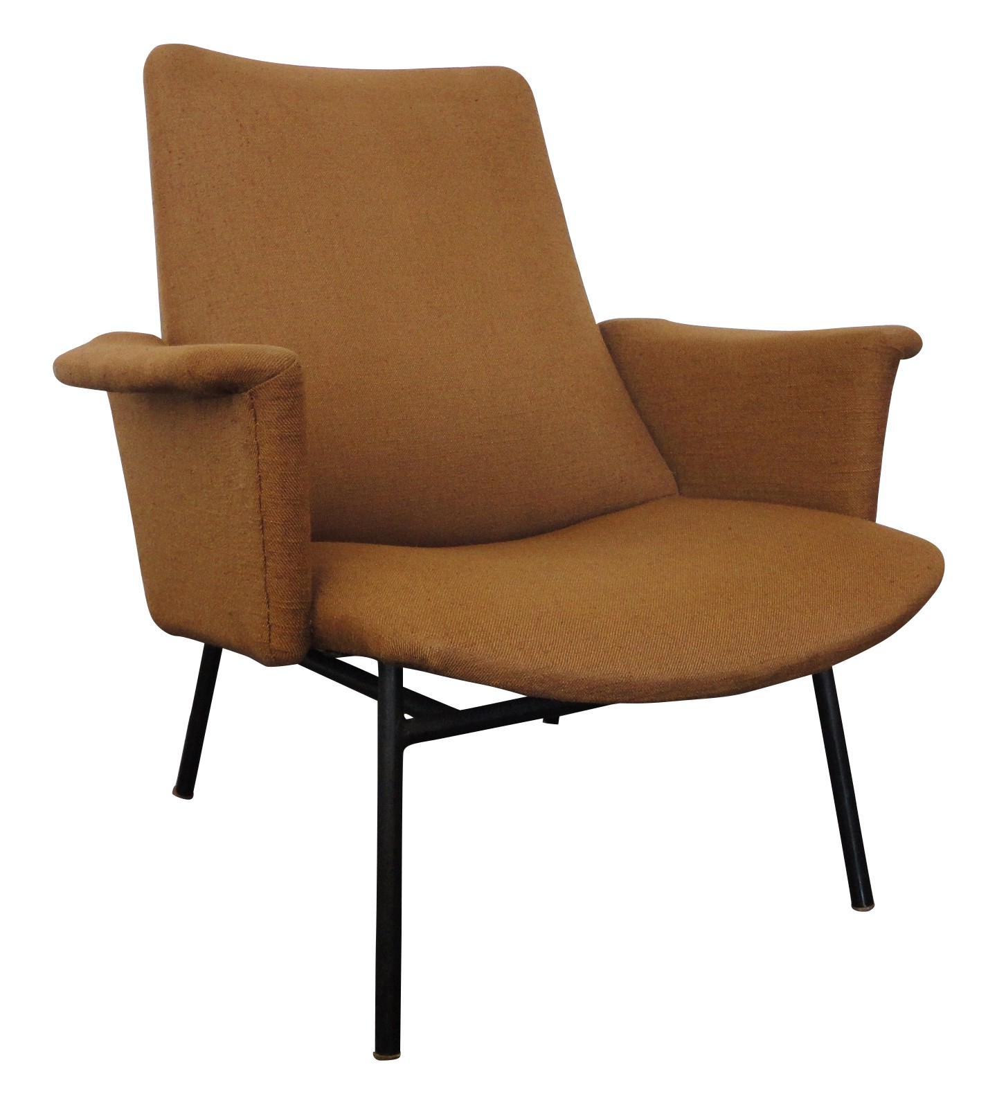 Brown &quot;sk660&quot; Armchair, Pierre Guariche - 1950S - Design Market dedans Sk660