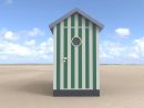 Cabine De Plage En Bois En Kit Pour Jardin. - Constructeur ... destiné Cabine De Plage En Kit