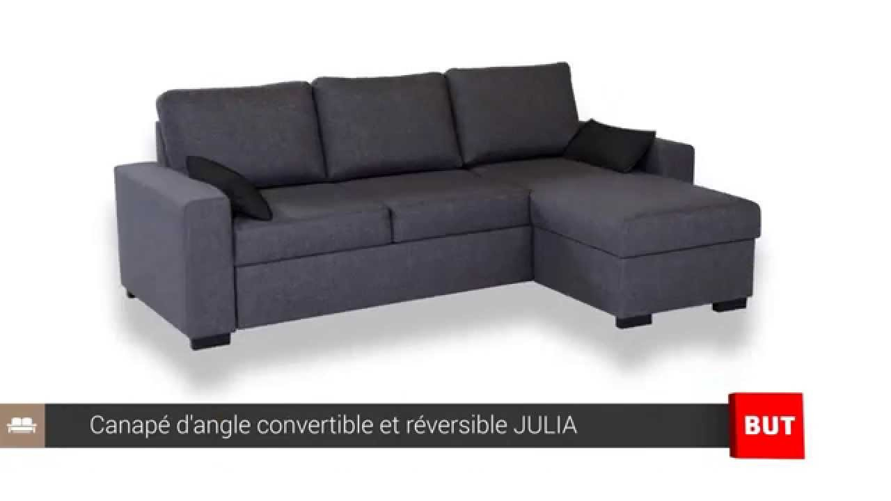 Canapé D'angle Convertible Et Réversible Julia - But intérieur Sofa Pas Cher Montreal