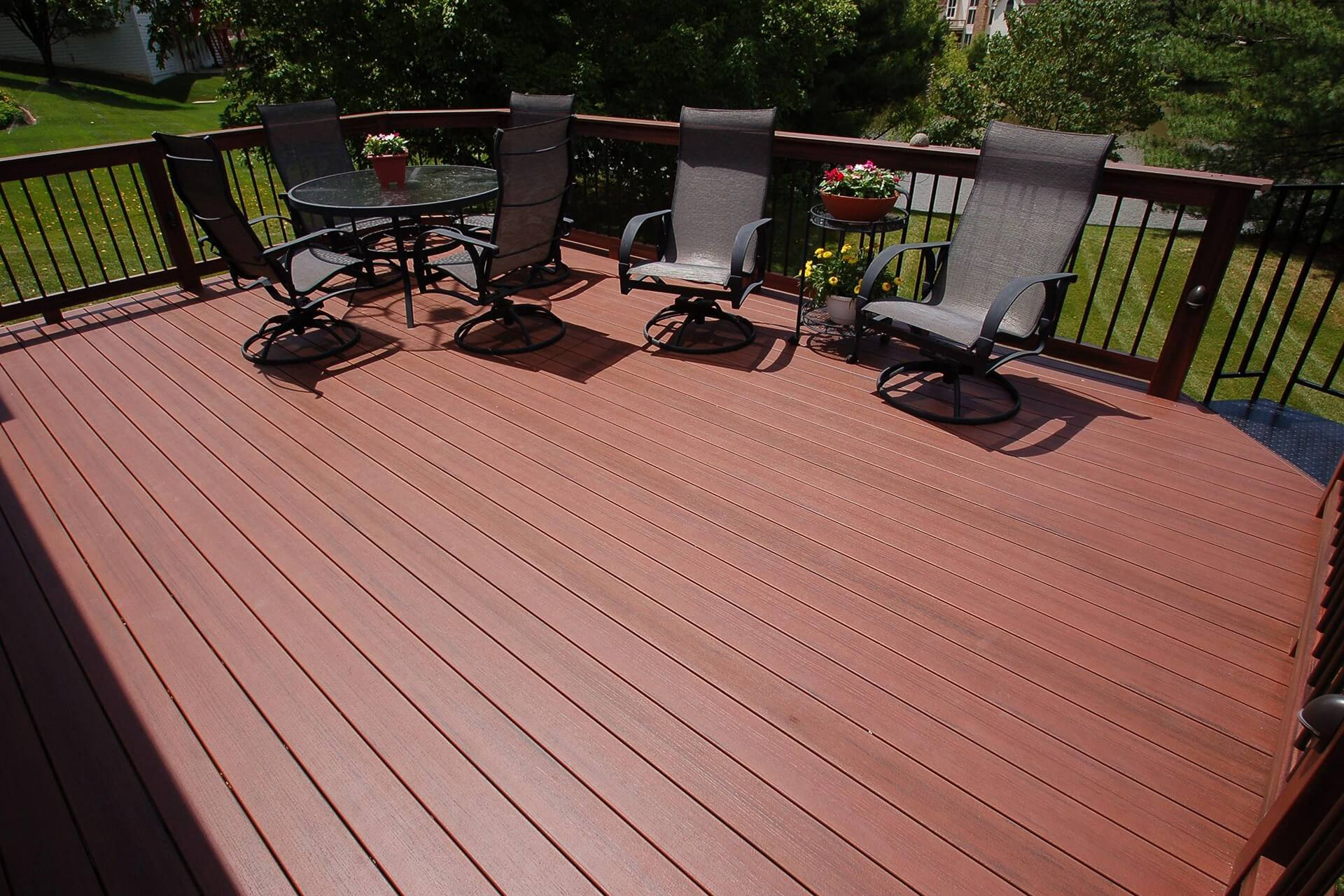 Caribbean Redwood Lame De Terrasse  Timbertech 