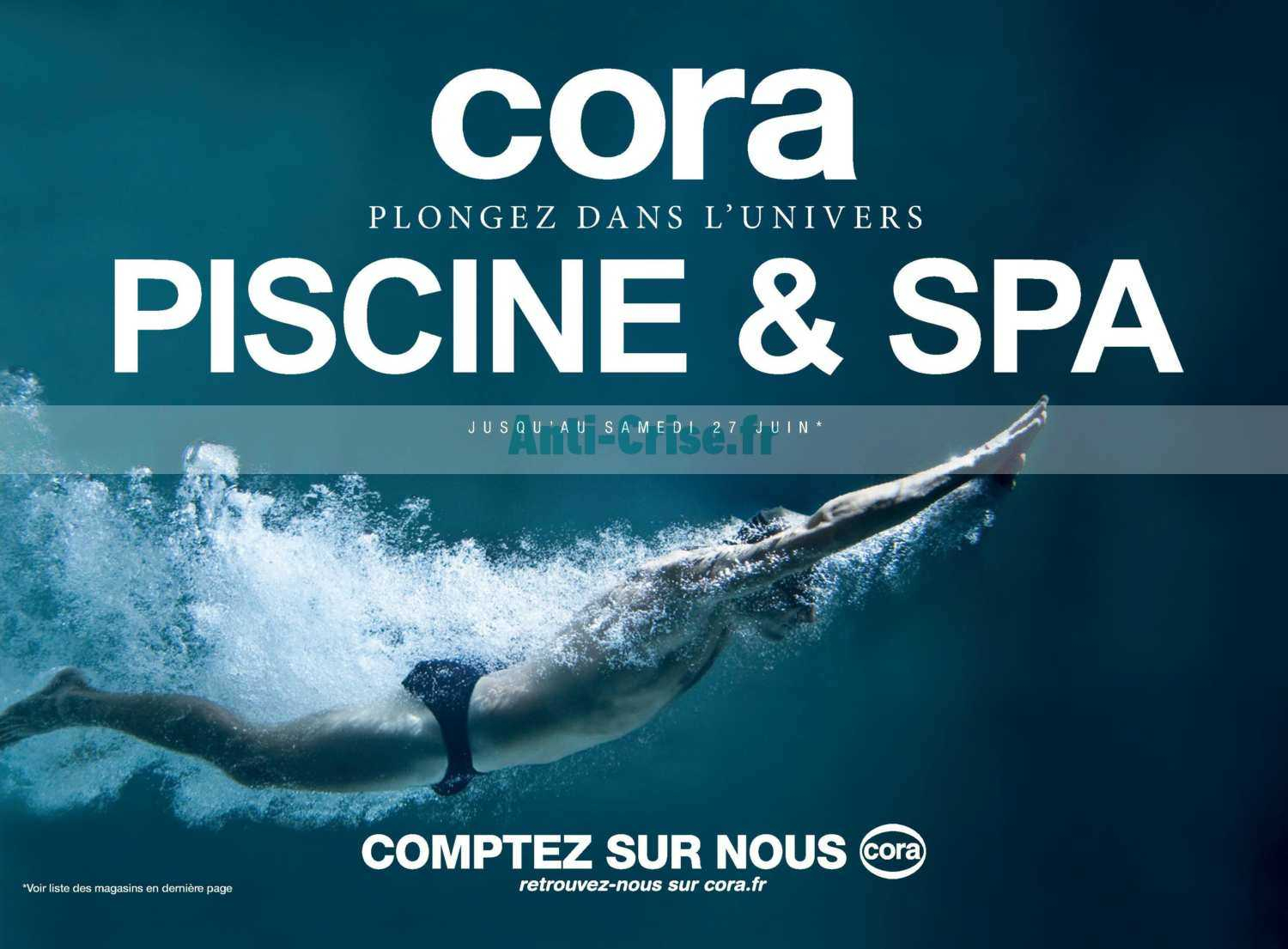 Catalogue Cora Du 07 Avril Au 27 Juin 2020 (Piscine &amp; Spa ... à Piscine Hors Sol Bois Cora