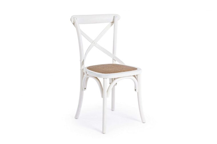 Chaise Bistrot En Rotin (Lot De 2) - Estaminet - Chaise But pour Chaise Bistrot Blanche But