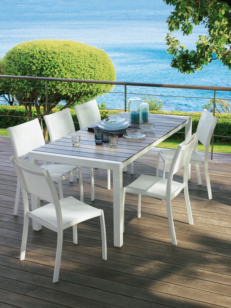 Chaise De Jardin Leclerc À Table De Jardin Leclerc Table ... à Lecler Salon De Jardin