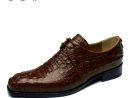Chaussures En Peau D'alligator Pour Hommes De Luxe Artisanal ... destiné Vintageescarpins En Cuir Crocofabrication Grand Luxe