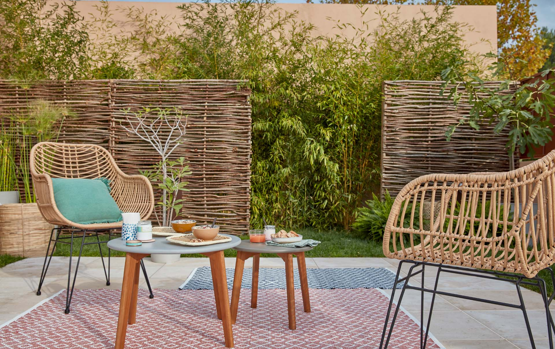 Choisir Et Installer Une Clôture Jardin Bois destiné Paravent Extérieur Terrasse Leroy Merlin