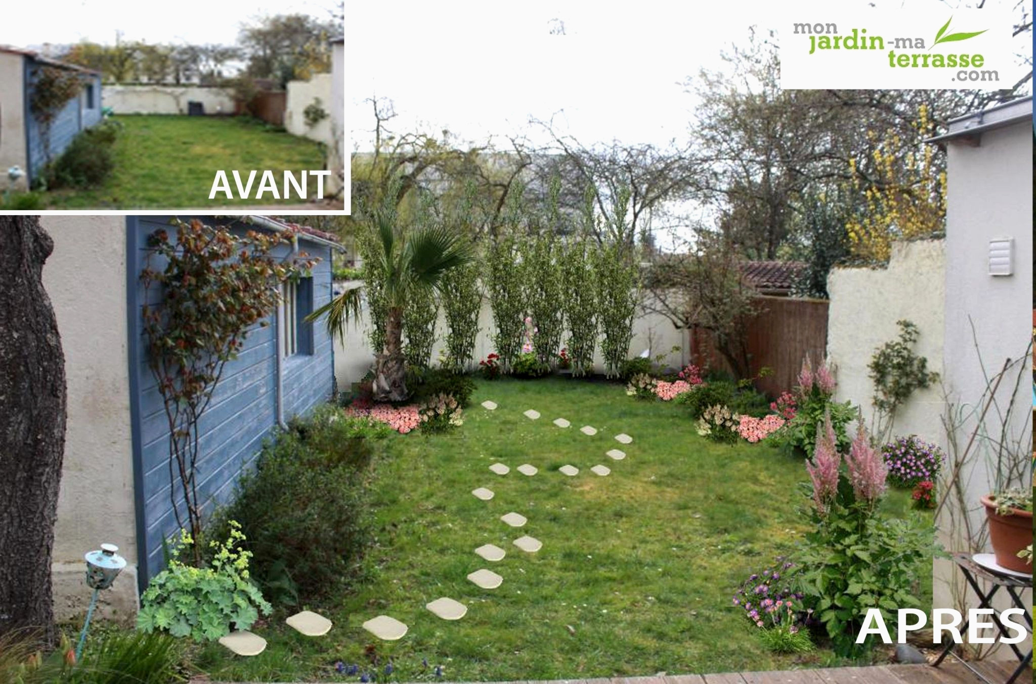 Comment Aménager Un Petit Jardin Rectangulaire Superbes ... pour Aménager Un Jardin Rectangulaire