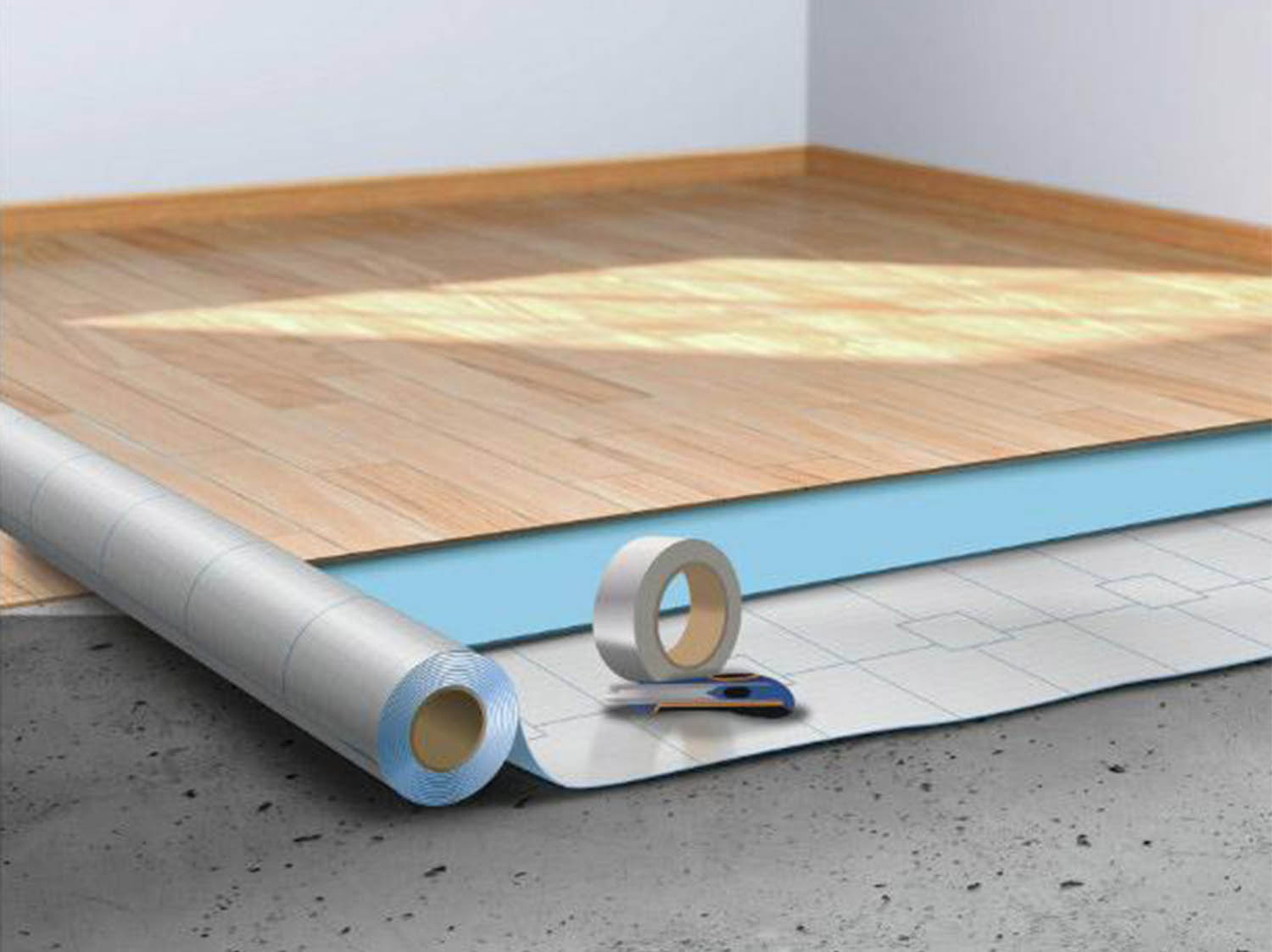 Comment Choisir Sa Sous-Couche Pour Parquet Et Stratifié ... pour Sous Couche Parquet Flottant 10Mm