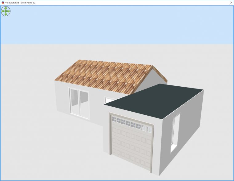 Comment Faire Un Toit Plat Dans Sweet Home 3D ? encequiconcerne Comment Faire Un Toit Plat