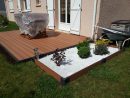 Comment Poser Une Terrasse Composite Sur Lambourdes Et Plots ... concernant Terrasse Bois Sur Plot Beton Castorama