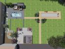 Création De Plans De Jardin 3D - Piscine, Spa, Aménagement ... serapportantà Plan De Jardin 3D