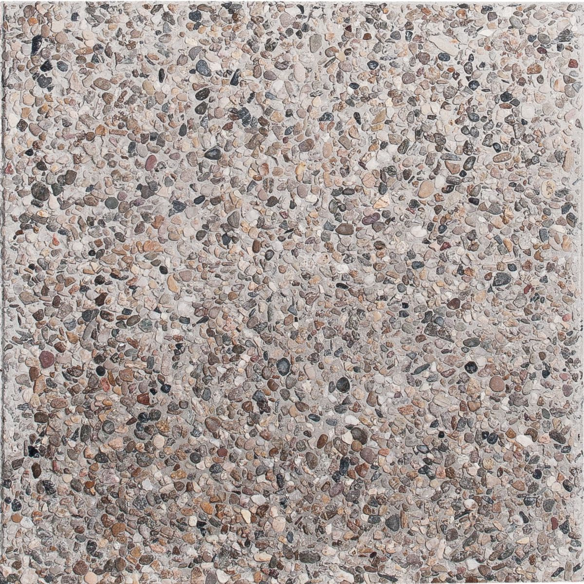 Dalle Gravillonnée Béton Pressé Prima Gris - 40X40 Cm Ép. 3/4 Cm avec Dalle Béton 30X30