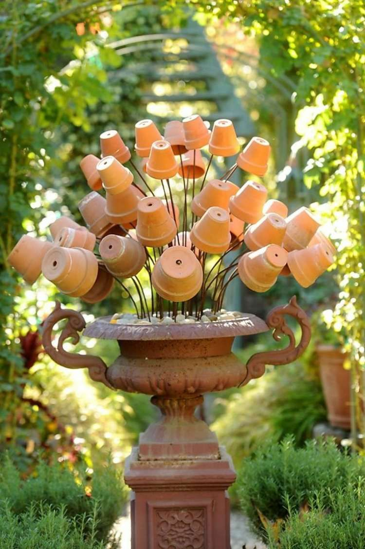 Déco Jardin Diy: Idées Originales Et Faciles Avec Objet De ... à Deco Jardin