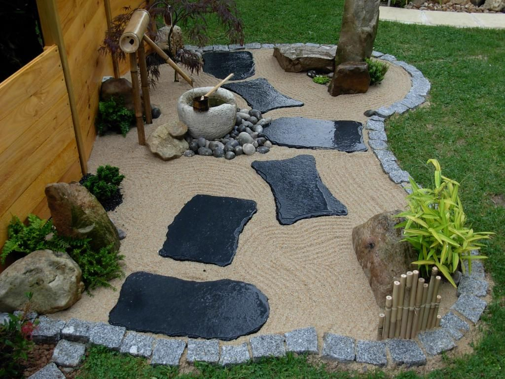 Déco Mini Jardin Zen | Jardin Japonais, Idee Deco Jardin avec Idee Deco Jardin Exterieur Pas Cher