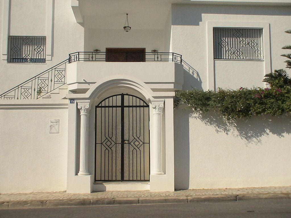Decoration Cloture Exterieur Maison En Tunisie Avec ... encequiconcerne Décoration Extérieure Maison