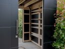 Designer Garden House “Black Box” @_Gart In Munich By Design ... destiné Abri De Jardin Moderne Design