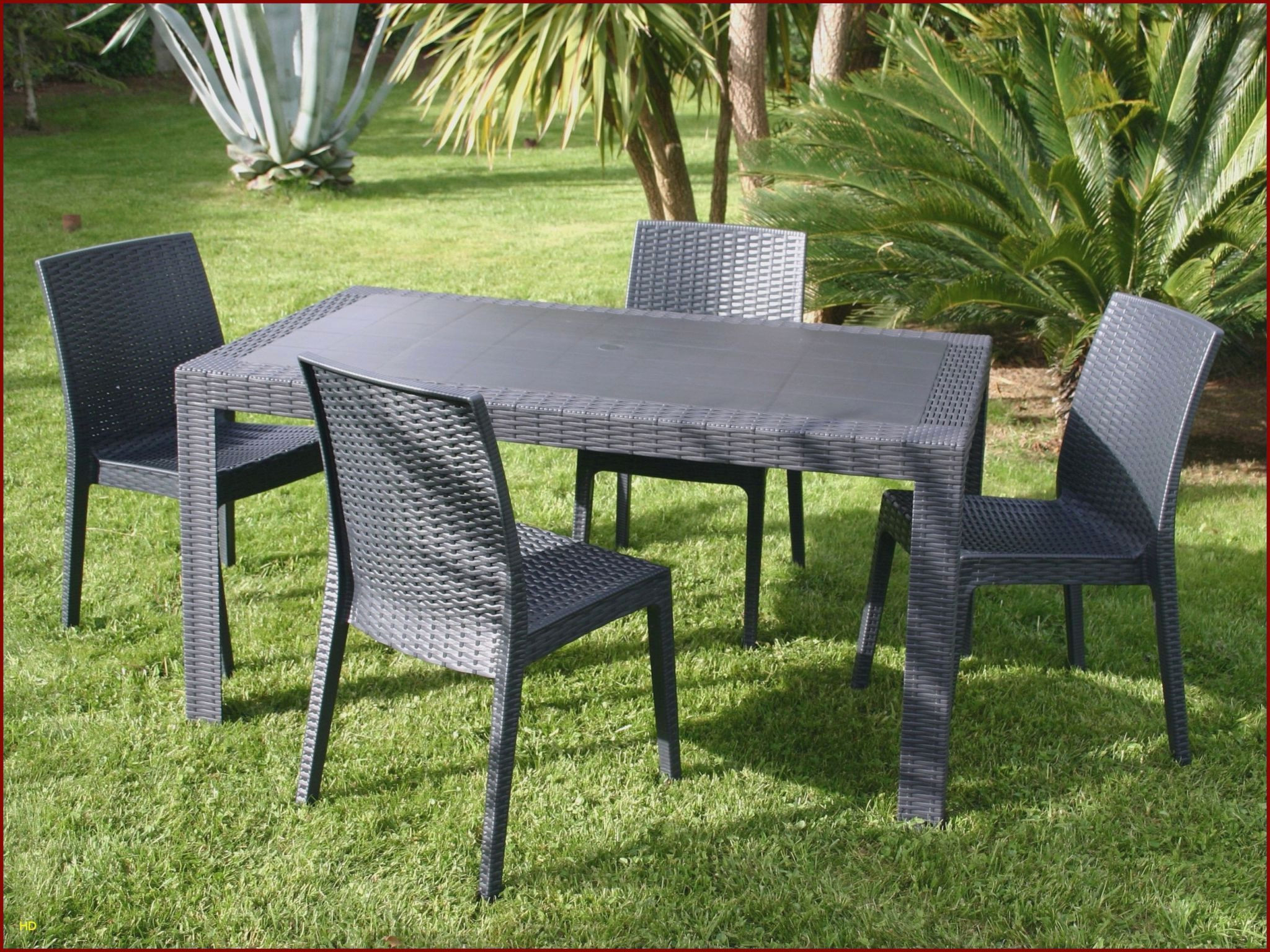 Destockage Mobilier Jardin Resine Tressee Impressionnant ... avec Salon Jardin Rsine Tresse Leclerc