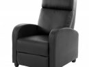 Détails Sur Fauteuil Tv Fauteuil Relax Canapé Fauteuil Dallas, Cuir  Artificiel Noir encequiconcerne Fauteuil Relax