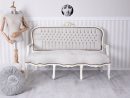 Détails Sur Samtsofa Canapé Rokoko Antique Baroque Banc Banquette  Capitonnée Sofabank pour Banquette Antoinette