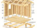 Diy Shed Plans | Plan Cabane En Bois, Plan Abris De Jardin ... tout Plan Abris De Jardin Bois Gratuit