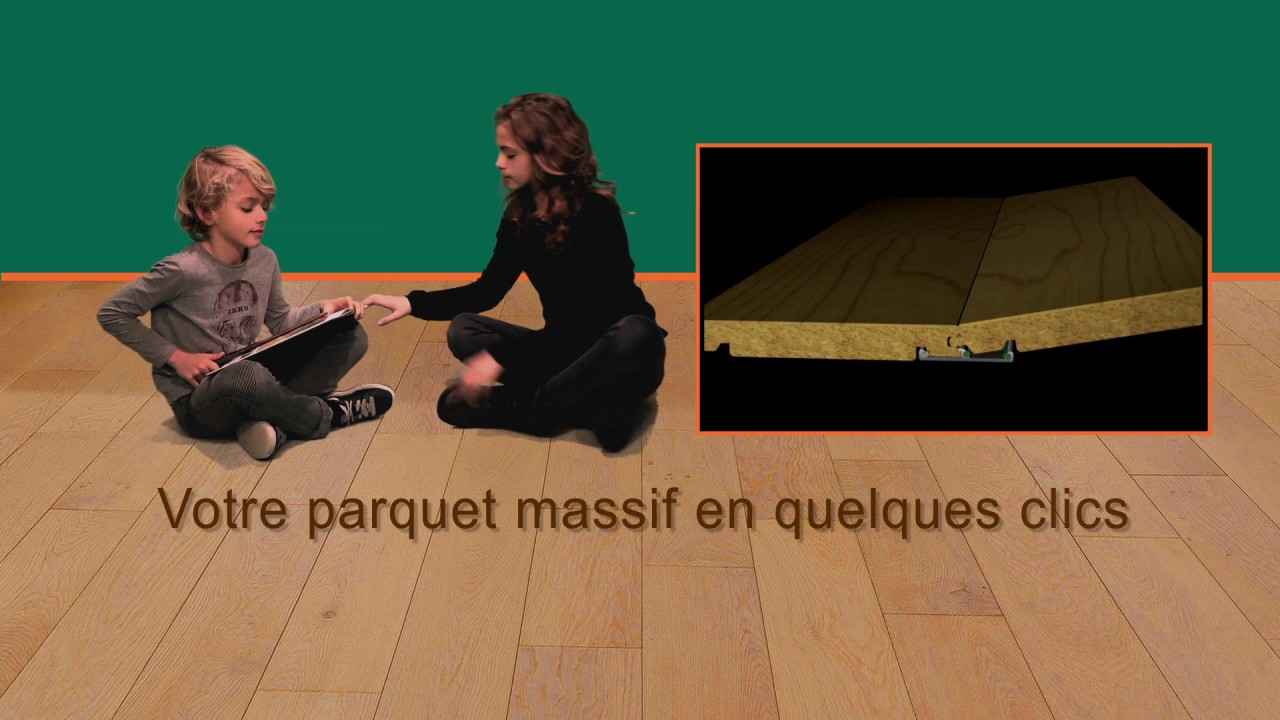 Easiklip - Le Seul Parquet Massif Clipsable serapportantà Easiklip Parquet