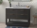 Edmund 43&quot; Single Bathroom Vanity Set tout Bathroom Vanity