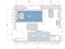 Épinglé Par Audrey S Sur Bathroom En 2020 | Plan Salle De ... tout Plan Salle De Bain 7M2