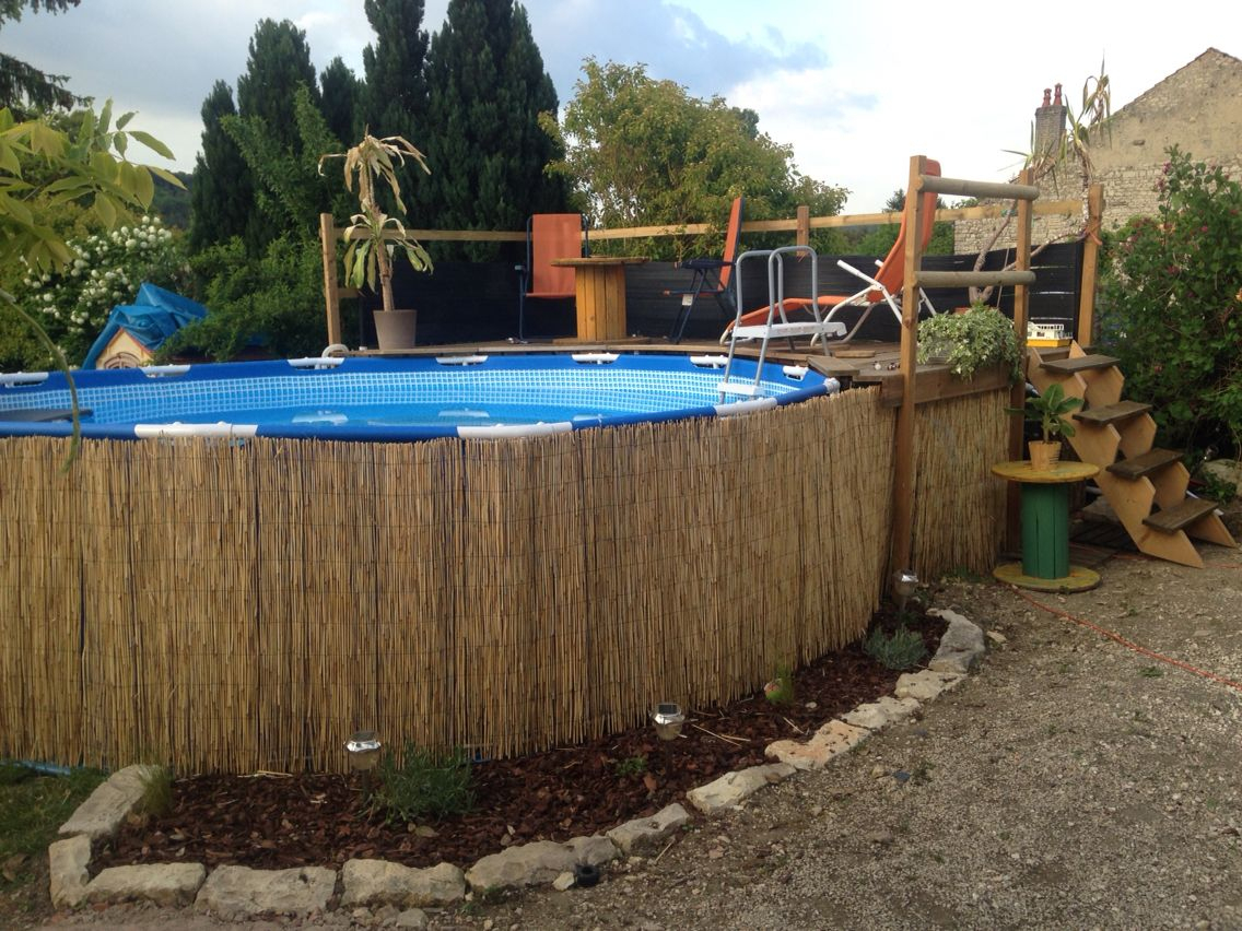 Épinglé Sur Aménagement Extérieur encequiconcerne Amenagement Piscine Tubulaire