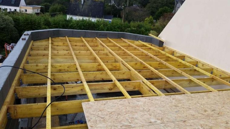 Épinglé Sur Charpente/couverture De Toit serapportantà Faire Un Toit Plat En Bois