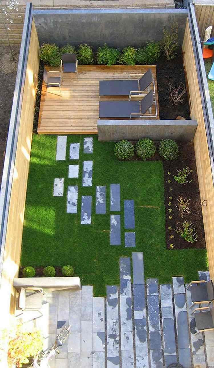 Épinglé Sur Jardin pour Jardin Moderne