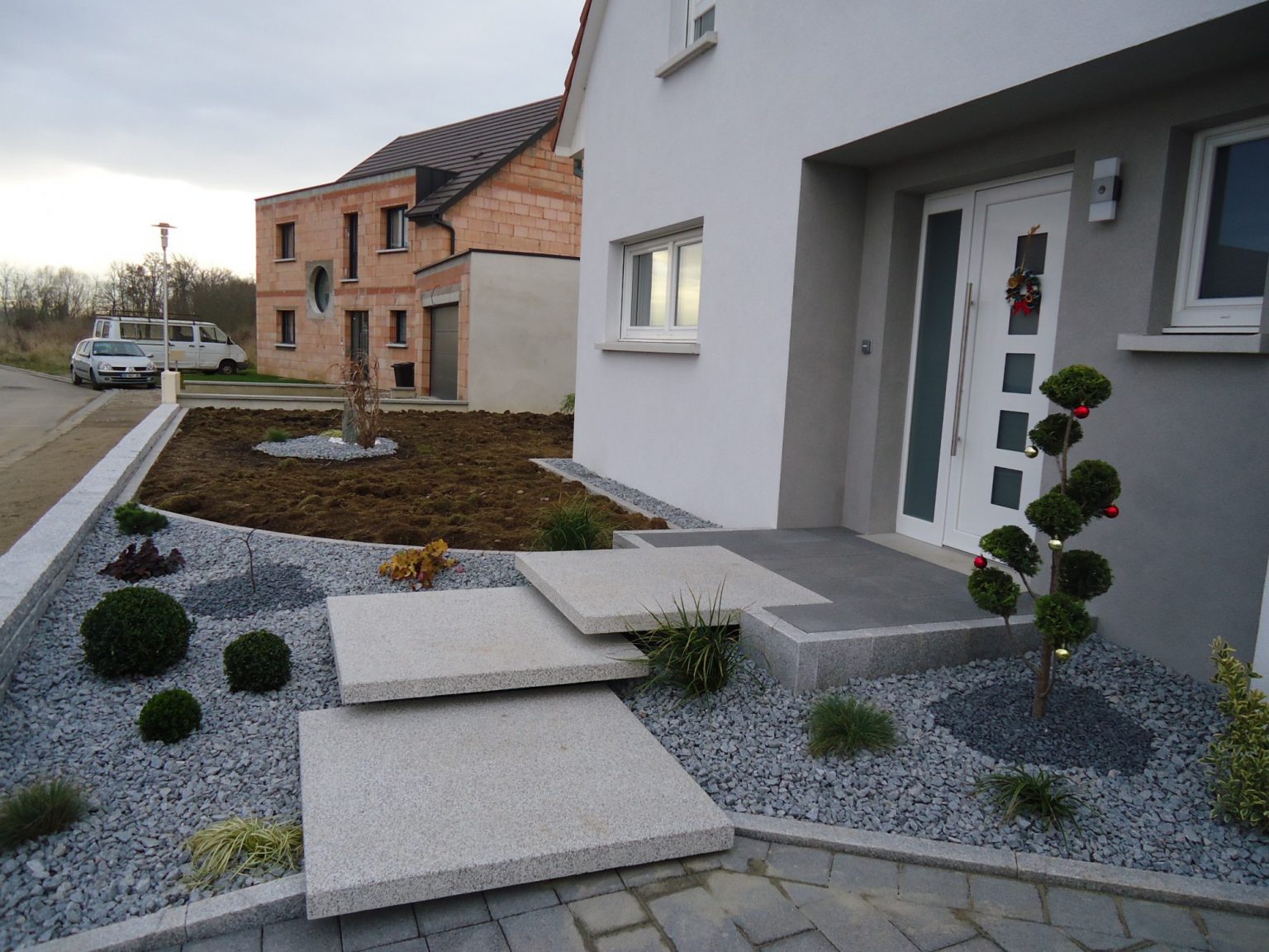 Amenager Entree Extérieure Maison Amenager Son Entree De avec