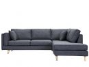 Fabric Corner Sofa With Chaise Longue - 3 Seats Sofa - Diiiz serapportantà Sofa 3 Places