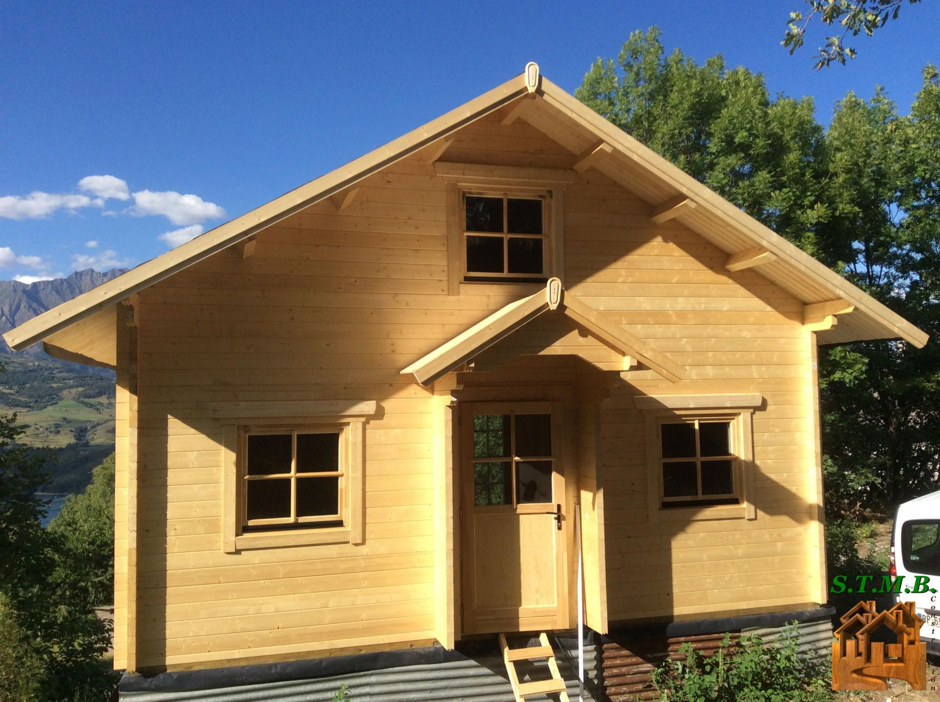 Fabricant Constructeur De Kits Chalets En Bois Habitables - Stmb avec Destockage Chalet Habitable